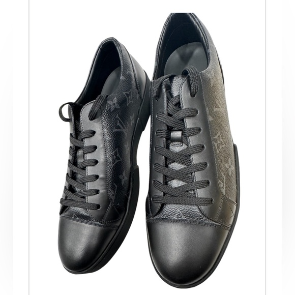 NEW LOUIS VUITTON ★ Louis Vuitton
Match-up Line Leather Monogram Men Sneakers 9 - Picture 13 of 13